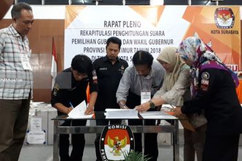 Polemik Rekapitulasi Perolehan Suara Pilkada Jatim di Surabaya