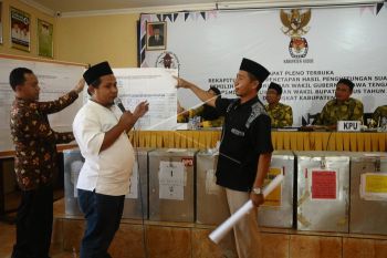 Rekapitulasi suara pilkada Kudus