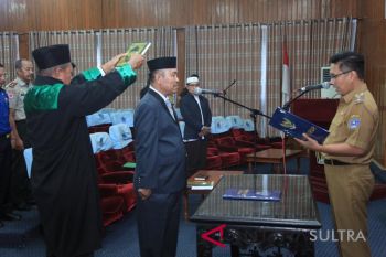 Wali Kota Kendari lantik kembali sekda Indra