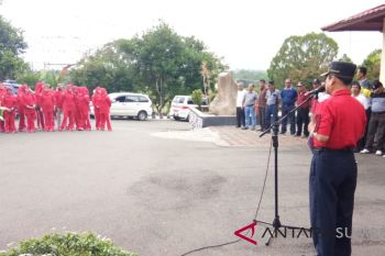 Pemberangkatan kontingen jambore kader PKK berprestasi, dilepas bupati
