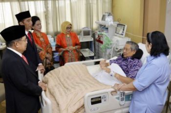 Presiden dan Wapres besuk SBY