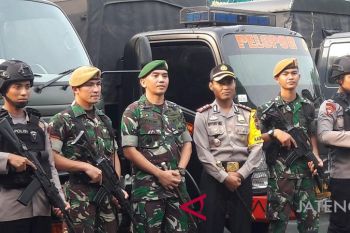 Jelang pleno penghitungan suara, personel pengamanan ditambah