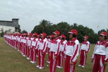 Dispora Lamandau mulai lakukan pemusatan diklat kepada aggota Paskibraka