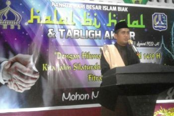 Staf ahli Bupati Biak Numfor: halal bi halal momentum saling memaafkan
