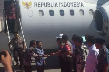 Wapres Jusuf Kalla tiba di Poso