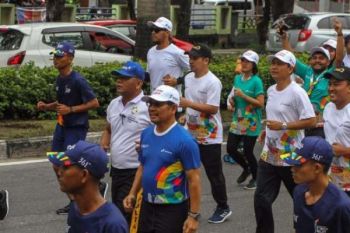  Komunitas Pelari Pertamina Meriahkan Api Asian Games
