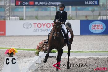 Indonesia wins dressage silver at SEA Games in Thailand