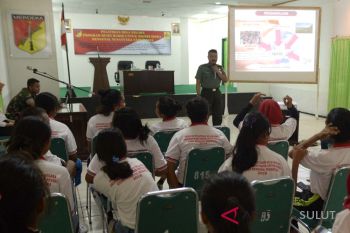 BUMN HADIR - Kodam XIII Merdeka terima peserta SMN PLN-PNM