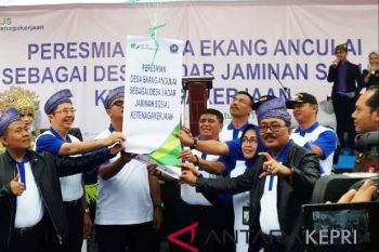 Ekang Anculai raih desa sadar jaminan sosial 2018