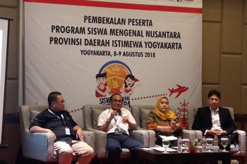 BUMN HADIR - Peserta SMN Yogyakarta diajak mengenali peran BUMN