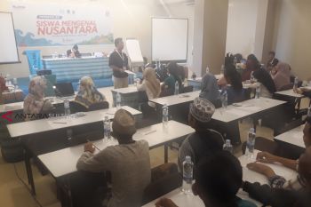 BUMN HADIR - peserta SMN dilatih menulis-membuat vlog