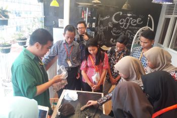 BUMN HADIR - SMN Kalteng belajar kewirausahaan di Rumah Kreatif BUMN