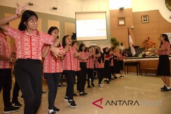 BUMN HADIR - Lagu daerah warnai pembukaan SMN 2018 bersama PLN