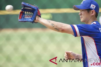 Tim bisbol Chinese Taipei tekuk Indonesia 15-0