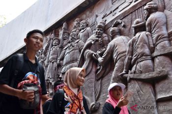 BUMN Hadir - Peserta SMN belajar multikulturalisme masyarakat Jateng