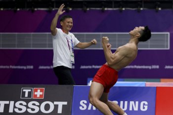 Partai Semifinal tunggal putra dan putri Korea Open 2022