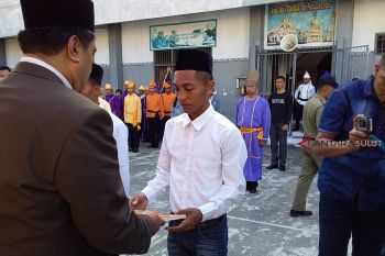 109 Warga binaan Lapas Tahuna terima remisi