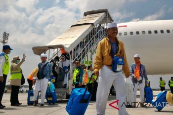 Tiba di Debarkasi Surakarta, tiga orang haji sempat dirawat