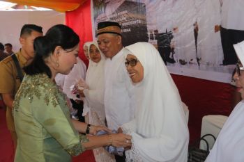 JCH Minahasa Tenggara dilepas ke tanah suci