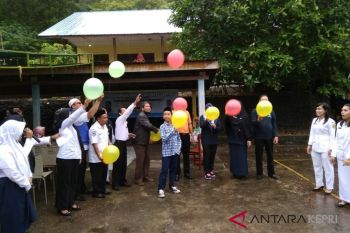 Lingga antusias ikuti imunisasi MR
