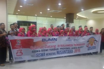 30 siswa SMN Jabar tiba di Kendari