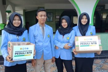 Mahasiswa Polbangtan Magelang gelar aksi untuk korban gempa NTB
