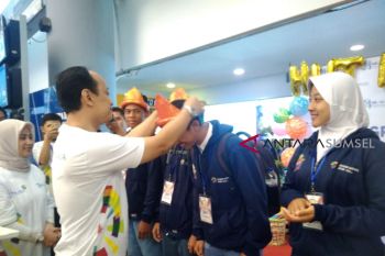 BUMN Hadir - Peserta SMN  Jatim meriahkan HUT PT Angkasa Pura II