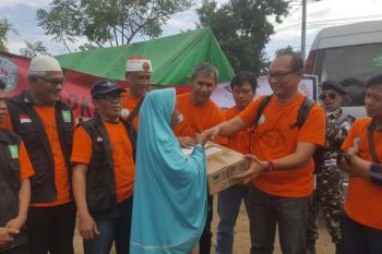 GAPKI serahkan bantuan lagi untuk korban gempa Lombok