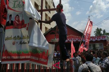 Kantor PDIP Kotim disegel kadernya gara-gara ini