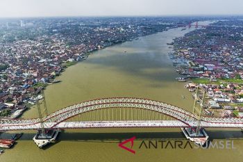 Terkendala pembebasan lahan, pembangunan Jembatan Musi VI terhenti
