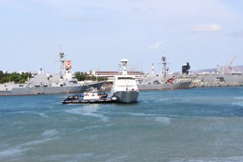 KRI Tiba di Pearl Harbour