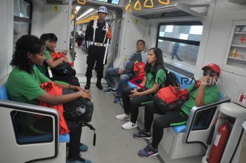 Usai Asian Games jam operasional LRT terbatas hingga sore hari