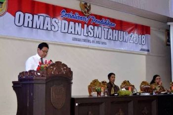 Barut sosialisasi pendaftaran dan pengelolaan informasi organisasi