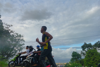 Seorang warga positif COVID setelah kontak saat joging