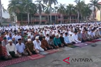 Sejumlah warga di Sumbar rayakan Idul Adha hari ini