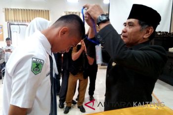 Calon anggota Paskibraka di Barut mulai masuk diklat