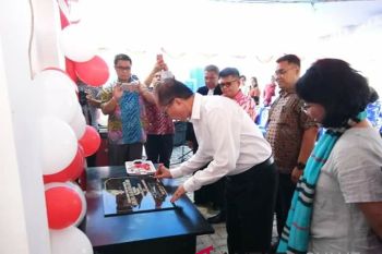 Bupati Sitaro Resmikan Asrama Mahasiswa di Tondano