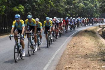 Balap sepeda keirin putra Thailand sumbang emas