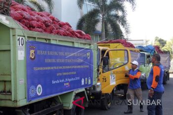 Penyelundupan bawang merah dari Malaysia, dua pelaku ditangkap