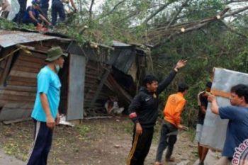 BPBD Kampar Antisipasi Puting Beliung Susulan