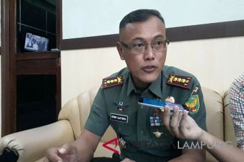 Korem 043 Gatam siapkan 350 personil pengagaman