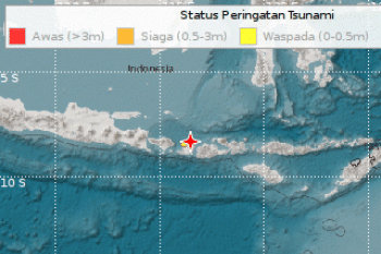 Gempa guncang Lombok, penumpang pesawat berhamburan