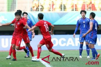 Timnas Hong Kong bantai Chinese Taipei 4-0