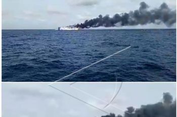 Kapal Fungka Permata V terbakar, delapan orang dilaporkan tewas