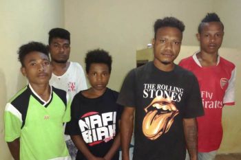 Polres Biak tangkap lima pencuri motor