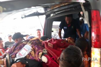 Korban selamat pesawat jatuh dievakuasi ke Jayapura