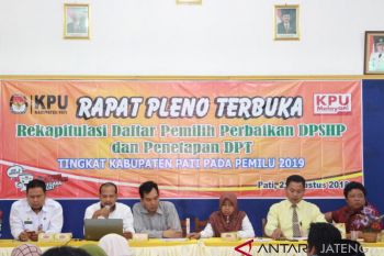 Tak penuhi syarat, 1.532 data pemilih di Pati dicoret