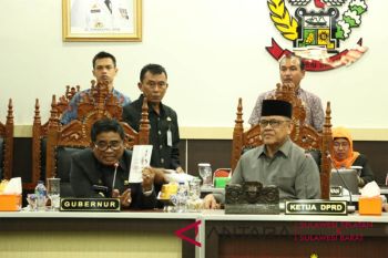 KUPA-PPAS APBD perubahan 2018 Sulsel Rp9,5 triliun