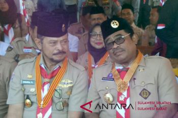 Penjabat Gubernur Sulsel dorong "rebranding" gerakan Pramuka