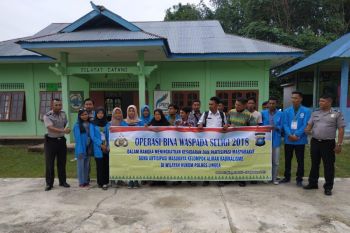 Mahasiswa KKN Umrah sosialisasi pelayanan keamanan desa
